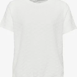 OPUS T-shirts Shirt Saanu Dames Wit