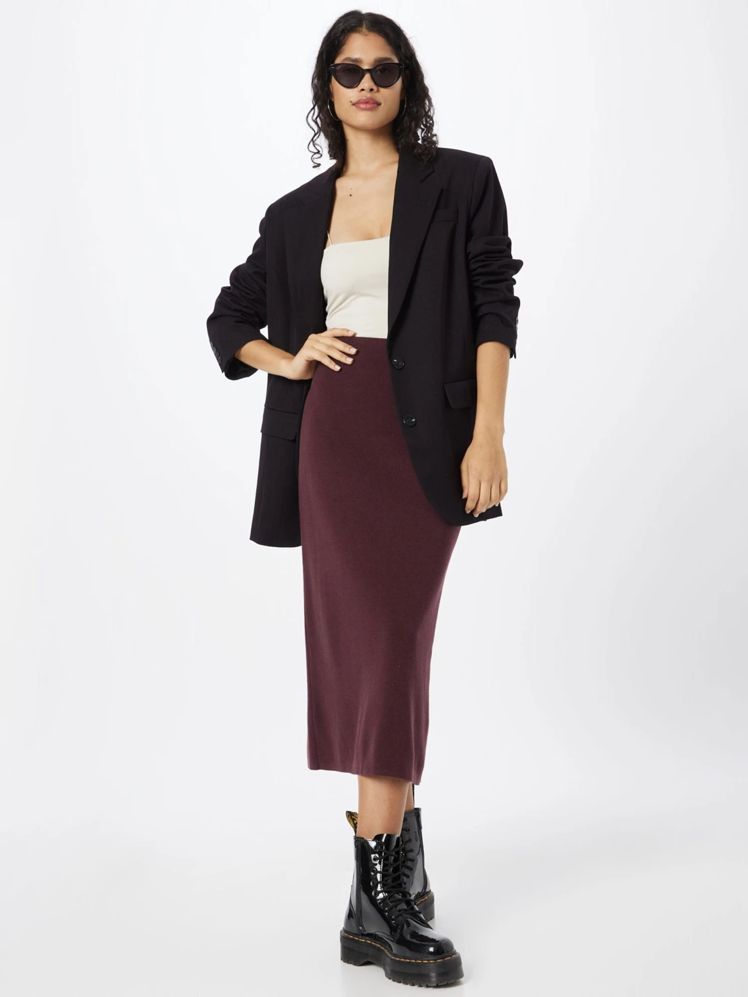 Armedangels Midi Rokken Rok Milana Dames Kastanjebruin 7 Armedangels Midi Rokken Rok Milana Dames Kastanjebruin - Afbeelding 5