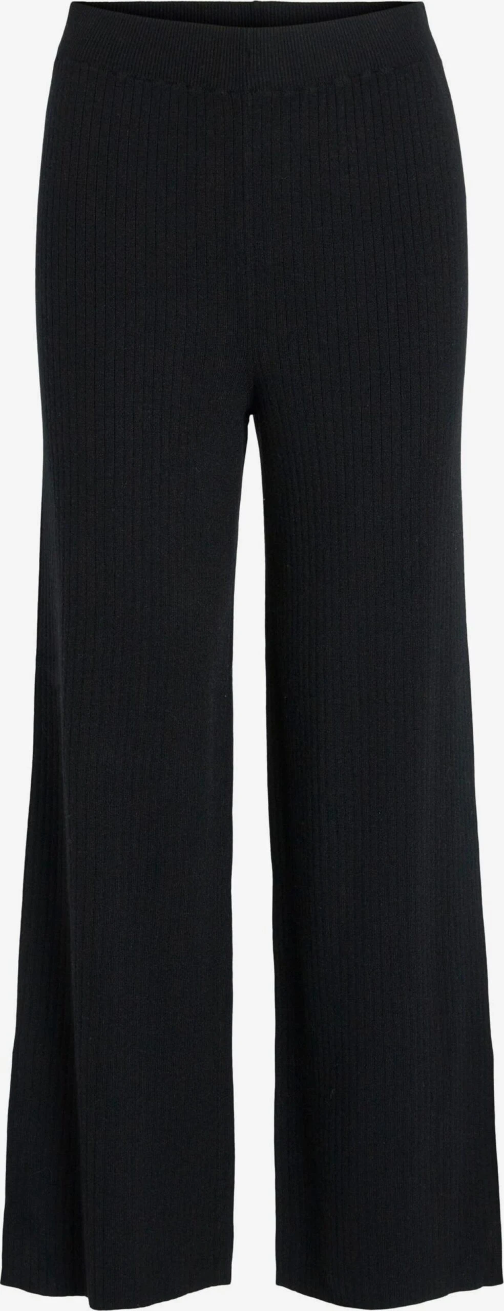 Vila Pantalons Wide Leg Broek Kasley Dames Zwart 4 Vila Pantalons Wide Leg Broek Kasley Dames Zwart - Afbeelding 2