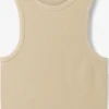 TOM TAILOR Denim Tanktops Top Dames Beige