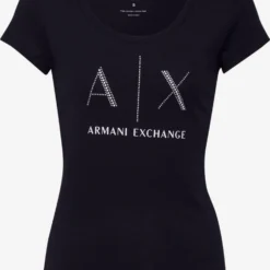 Armani Exchange T-shirts Shirt 8NYT83 Dames Zwart