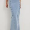NA-KD Maxi Rokken Rok Dames Blauw 2 NA-KD Maxi Rokken Rok Dames Blauw -About You Winkel f7b95528e20925739674ce5da0a60799