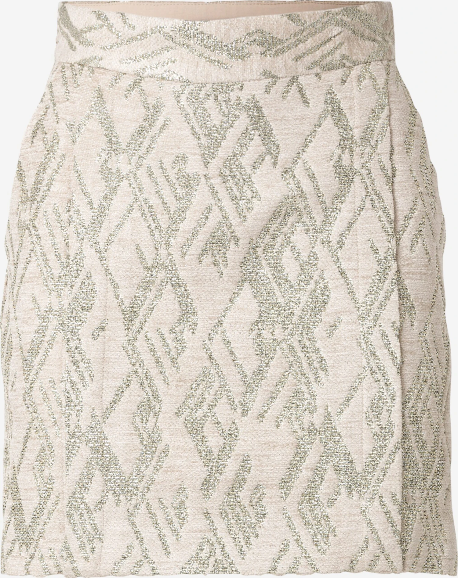 IRO Mini Rokken Rok YAMAS Dames Ecru 3 IRO Mini Rokken Rok YAMAS Dames Ecru