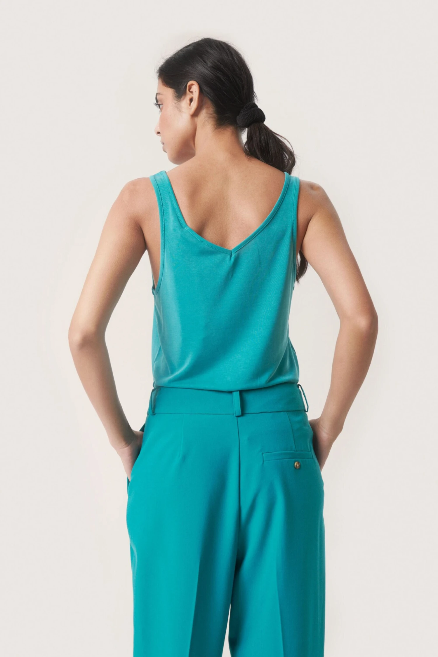 Soaked In Luxury Tanktops Top Columbine Dames Blauw 5 Soaked In Luxury Tanktops Top Columbine Dames Blauw - Afbeelding 4