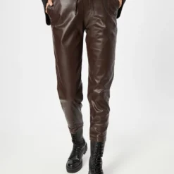 ESPRIT Pantalons Slimfit Broek Dames Chocoladebruin -About You Winkel fa1e30fb7217e632aa1e600444b4d33f scaled