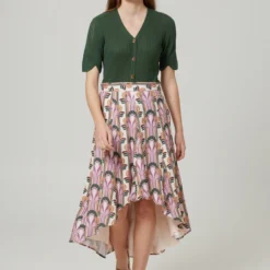 Midi Rokken Rok Deliver Me Dames Pastelroze -About You Winkel fcd0143df45901385dcd04cb322588ce scaled