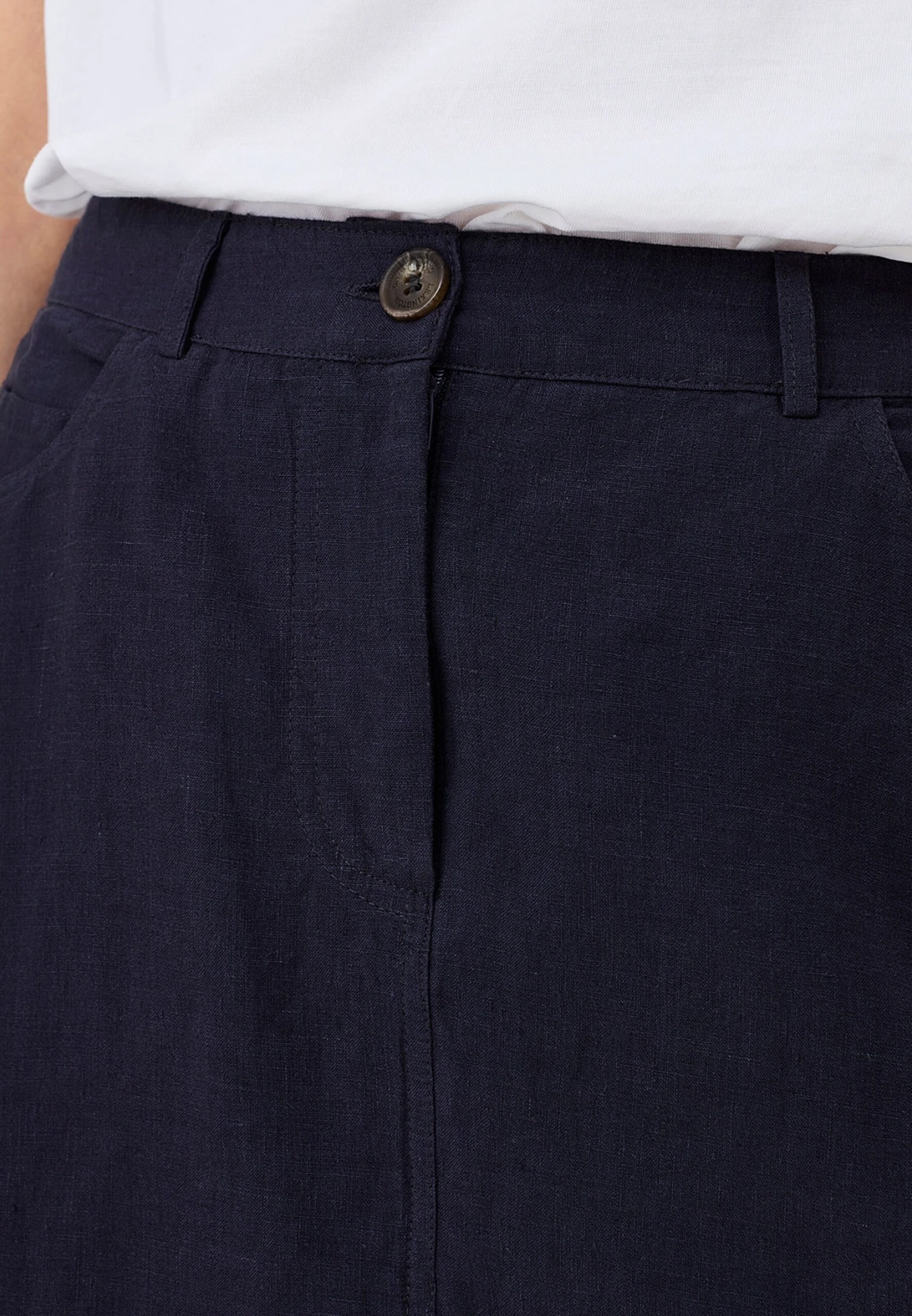 Lexington Mini Rokken Rok Stella Dames Donkerblauw 7 Lexington Mini Rokken Rok Stella Dames Donkerblauw - Afbeelding 5