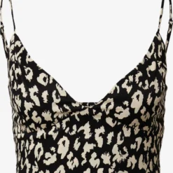 Crop Tops Top Dana Dames Zwart